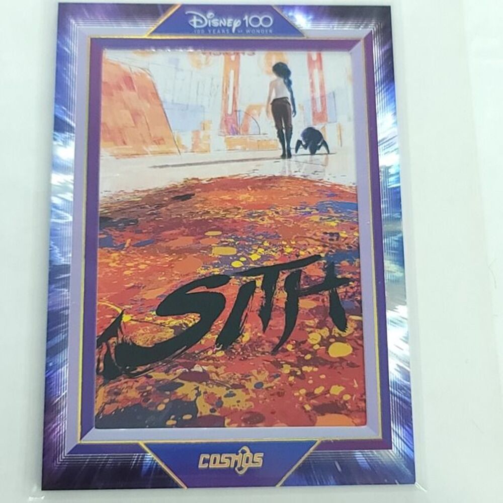 Sith Visions 2023 Kakawow Cosmos Disney 100 All Star Movie Poster 212/288